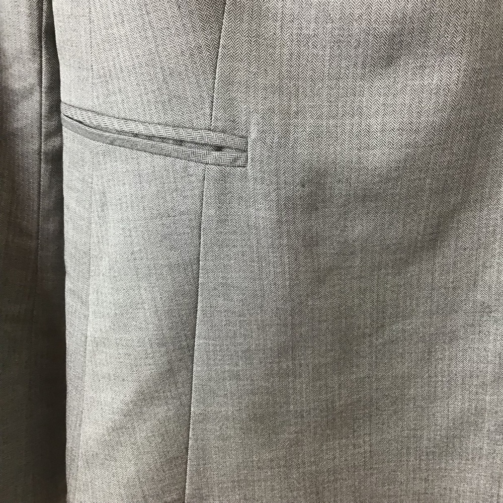 Akris Jacket Boyfriend Blazer Gray Black 8 Career - Picture 4 of 8